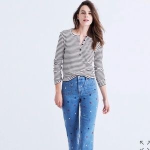 Madewell Striped Henley